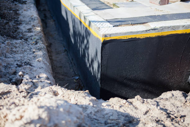 Professional Waterproofing technician working in Morrow, OH